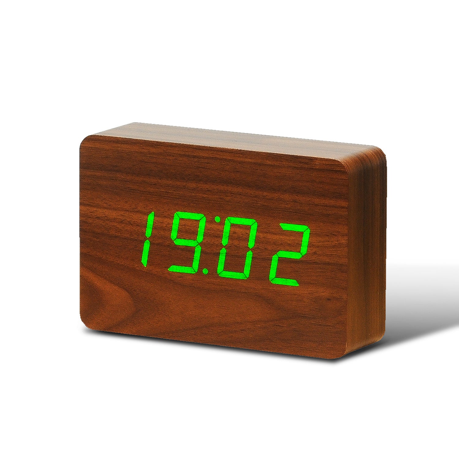 Gingko Brick Click Clock