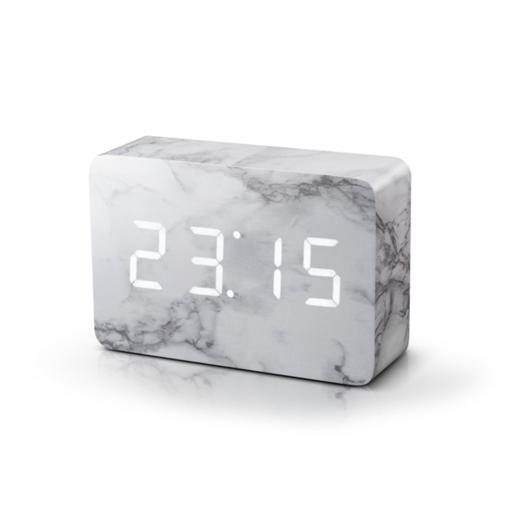 Gingko Brick Click Clock