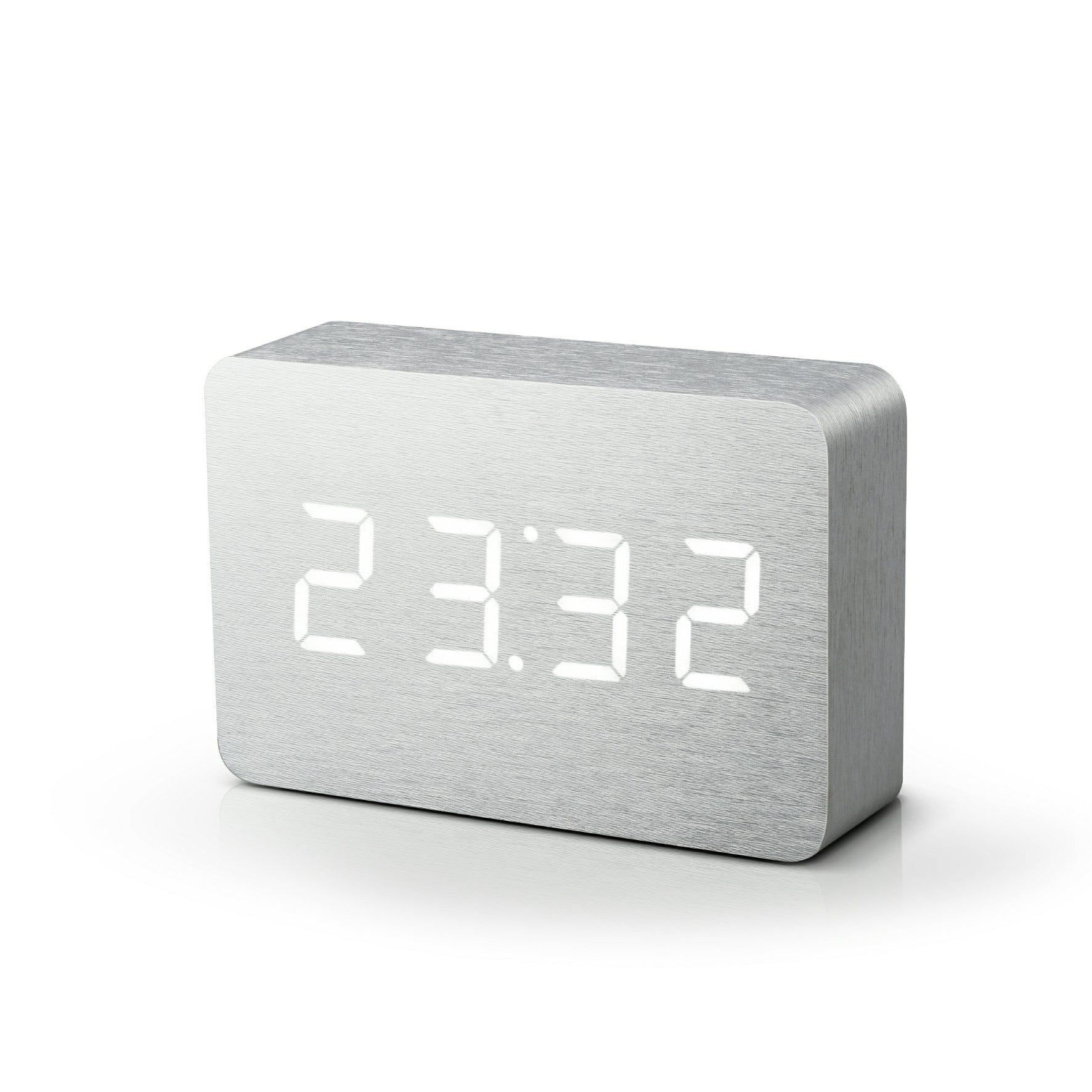 Gingko Brick Click Clock