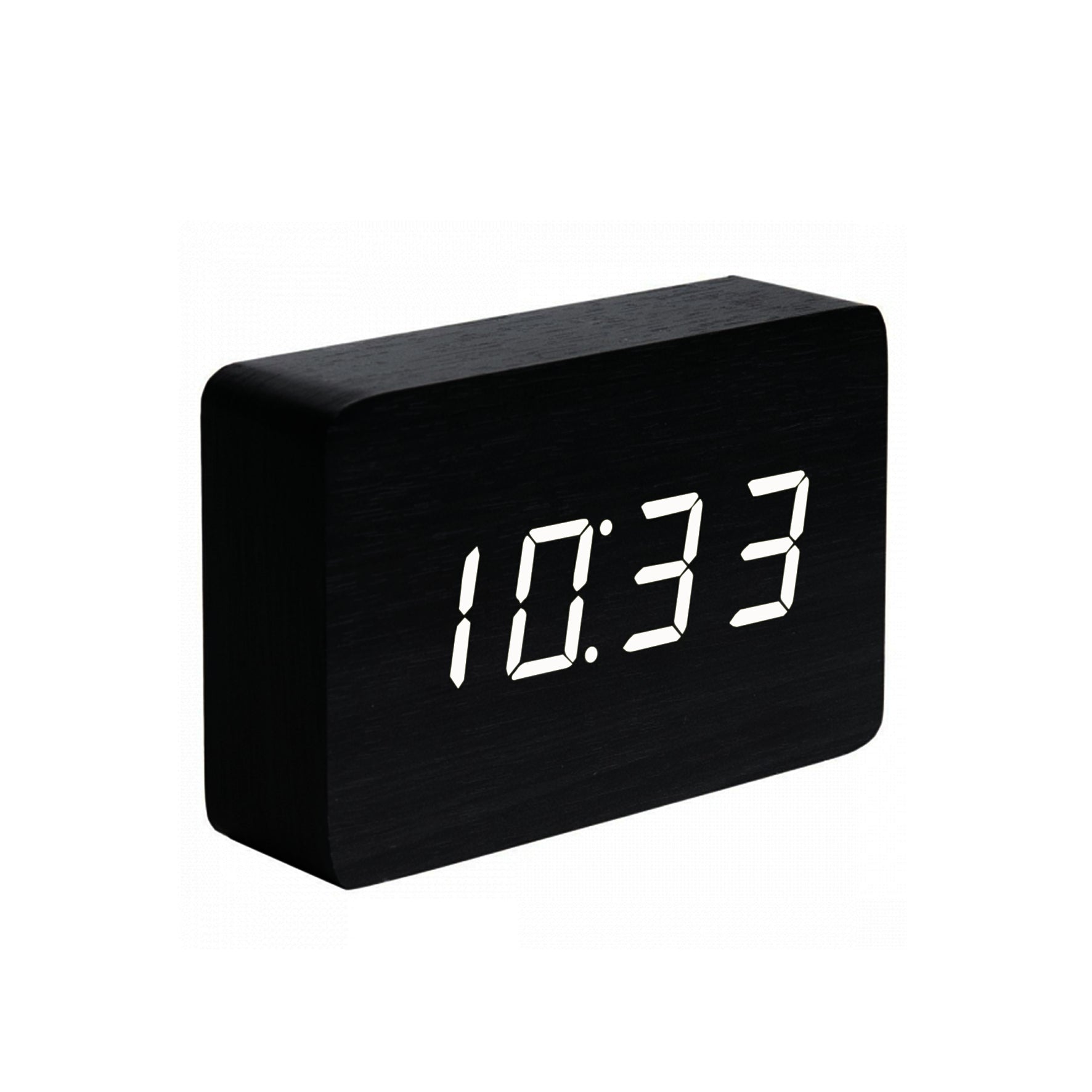 Gingko Brick Click Clock