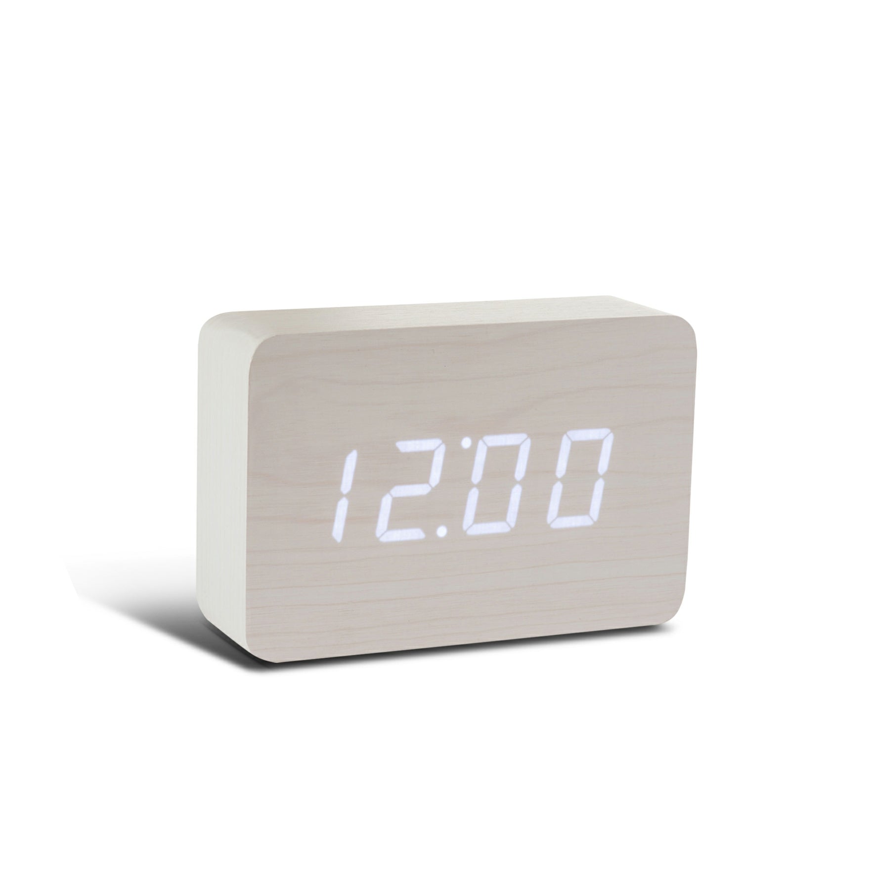 Gingko Brick Click Clock