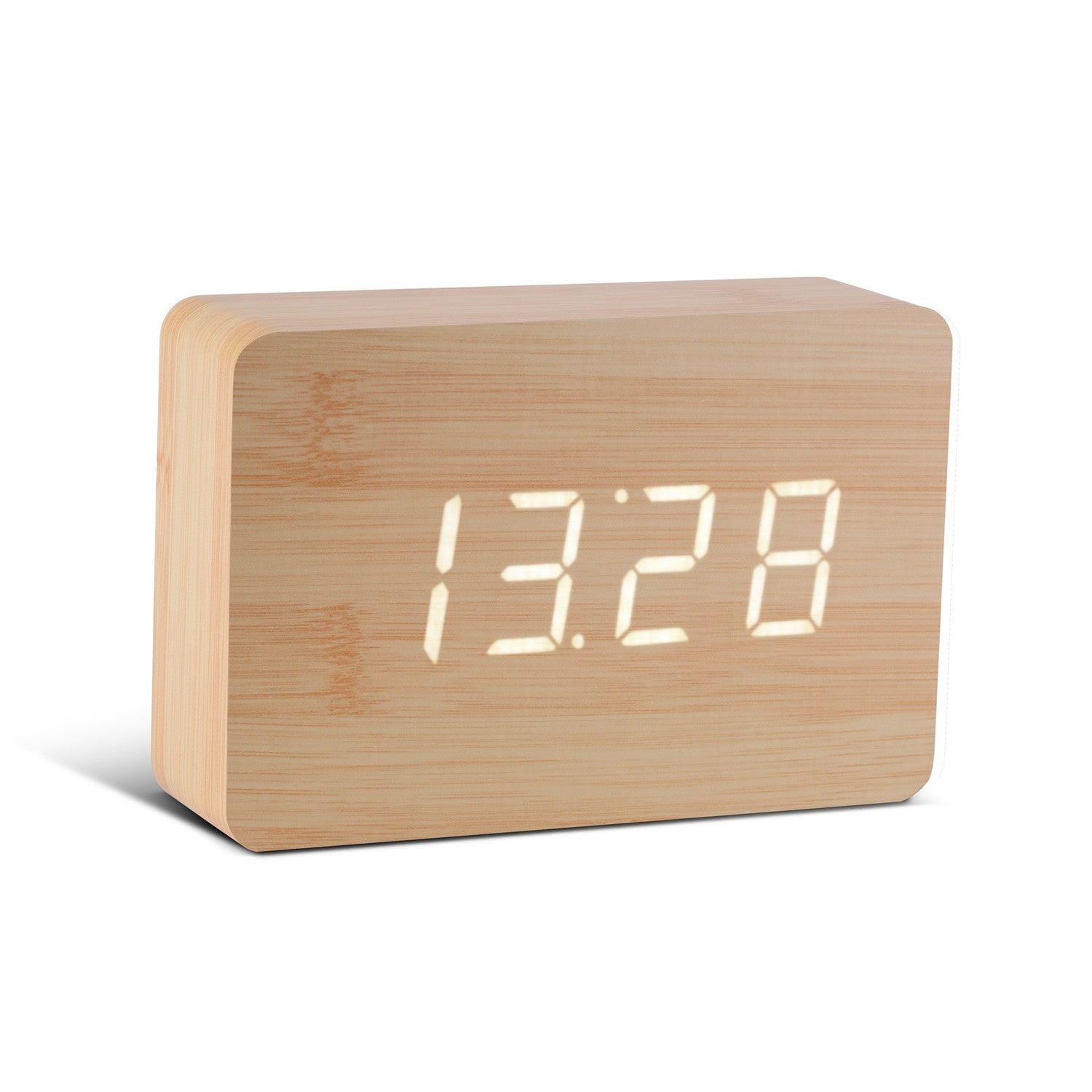 Gingko Brick Click Clock