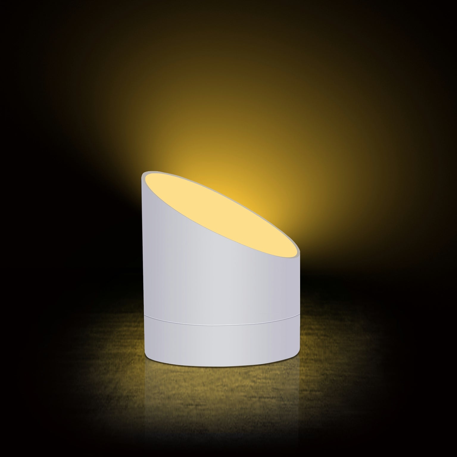 Gingko Edge Light Alarm Clock
