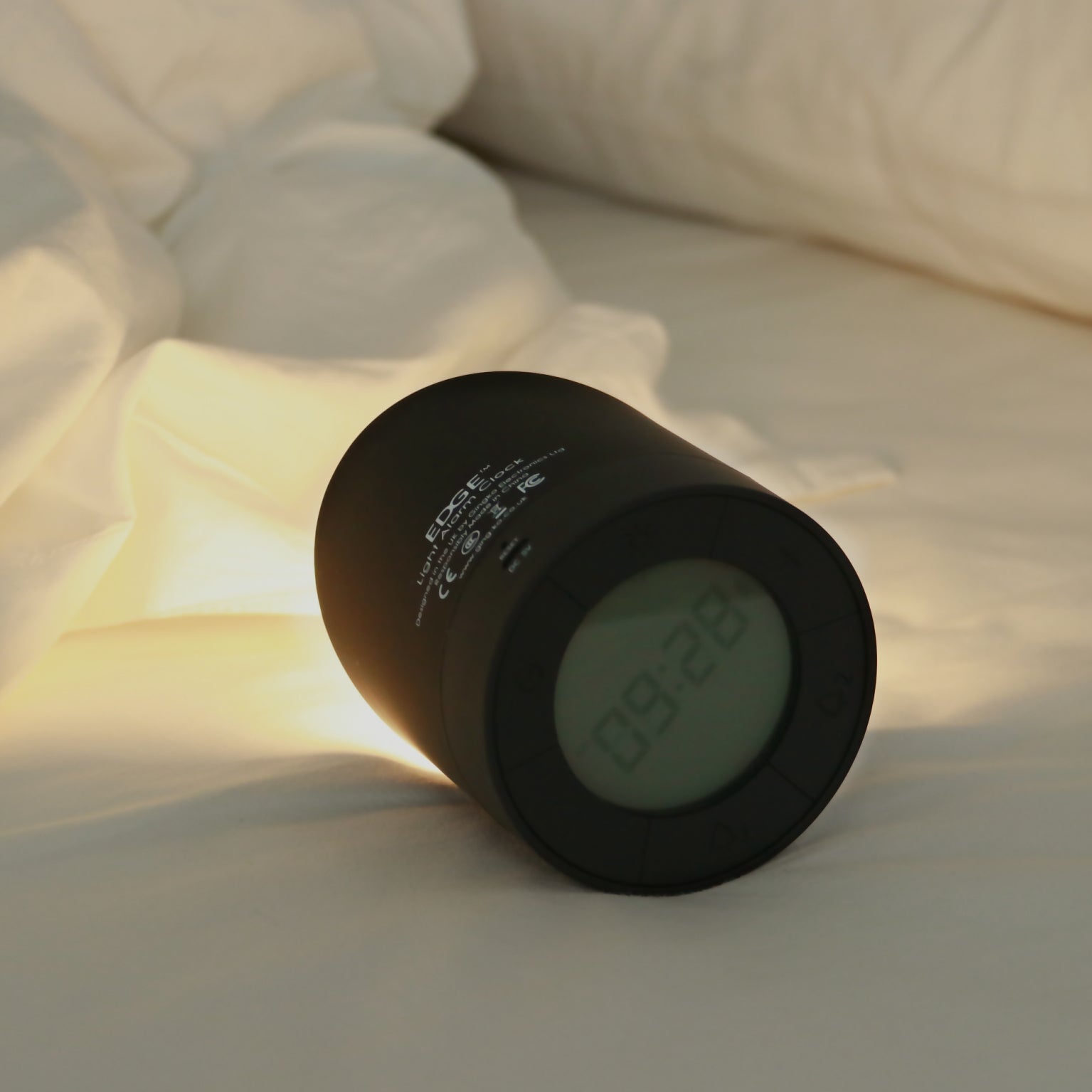 Gingko Edge Light Alarm Clock