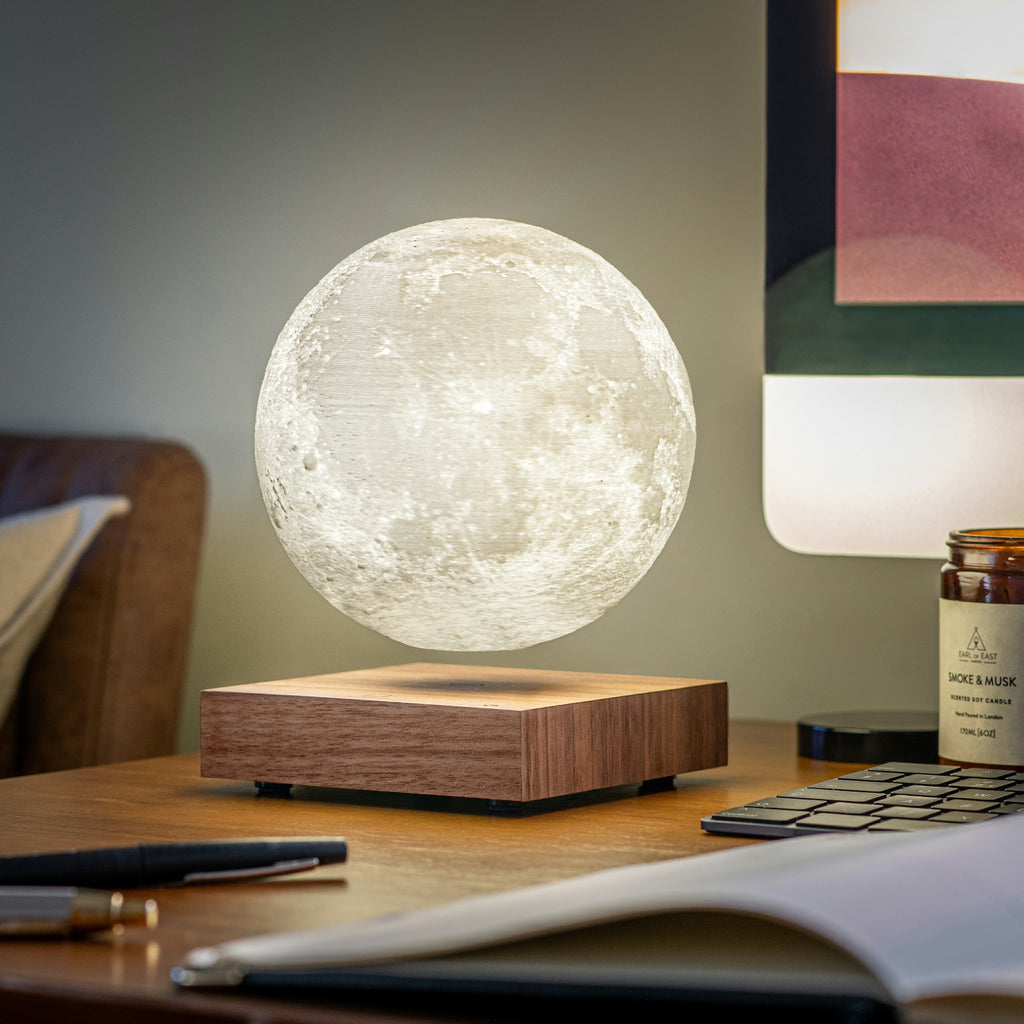 Gingko Smart Moon Lamp Wood