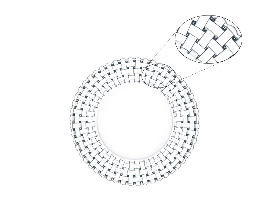 Nachtmann Bossa Nova Charger/ Serving Plate, Large, 32 cm - Set of 2