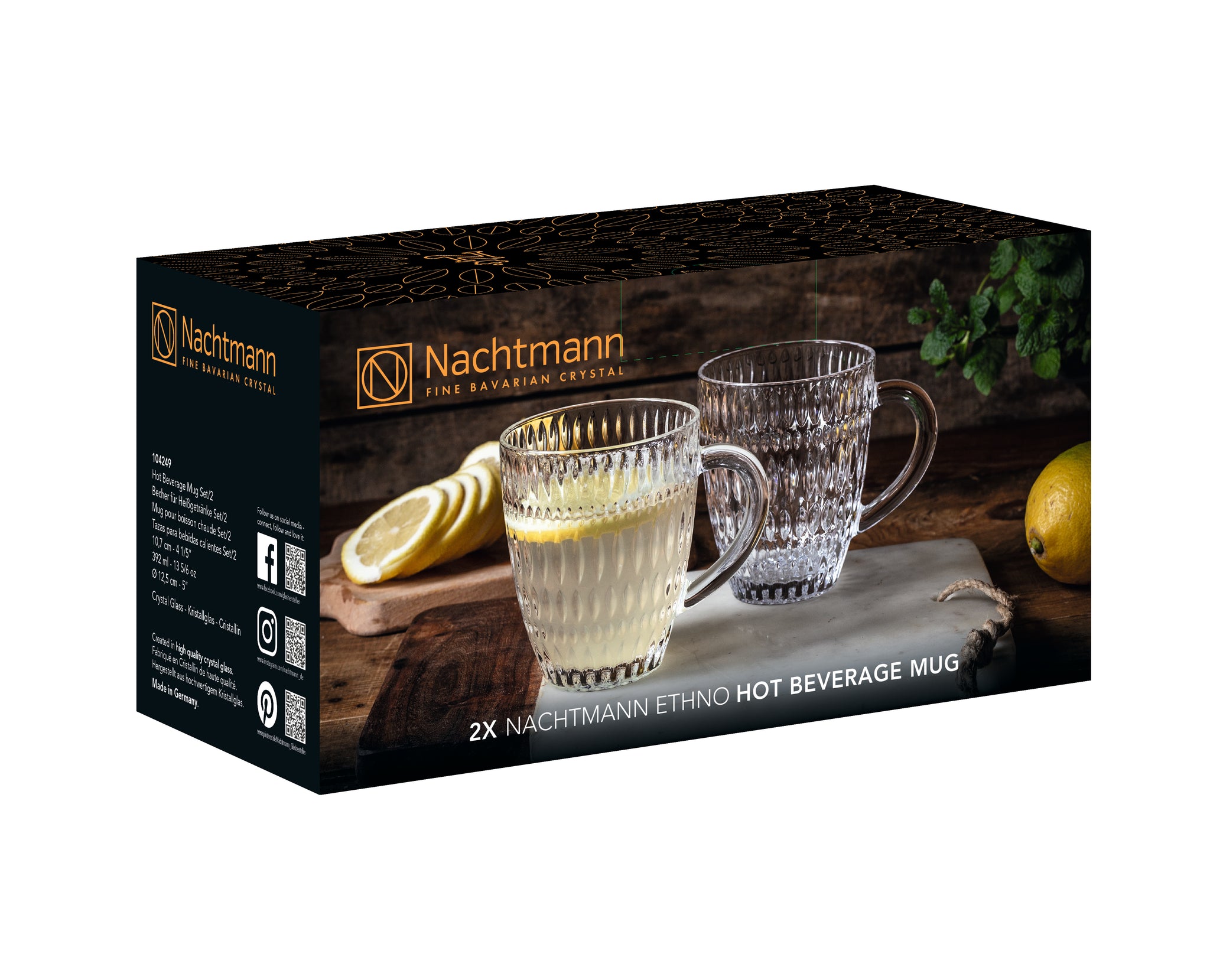 Nachtmann Ethno Hot Beverage Mug, Set of 2