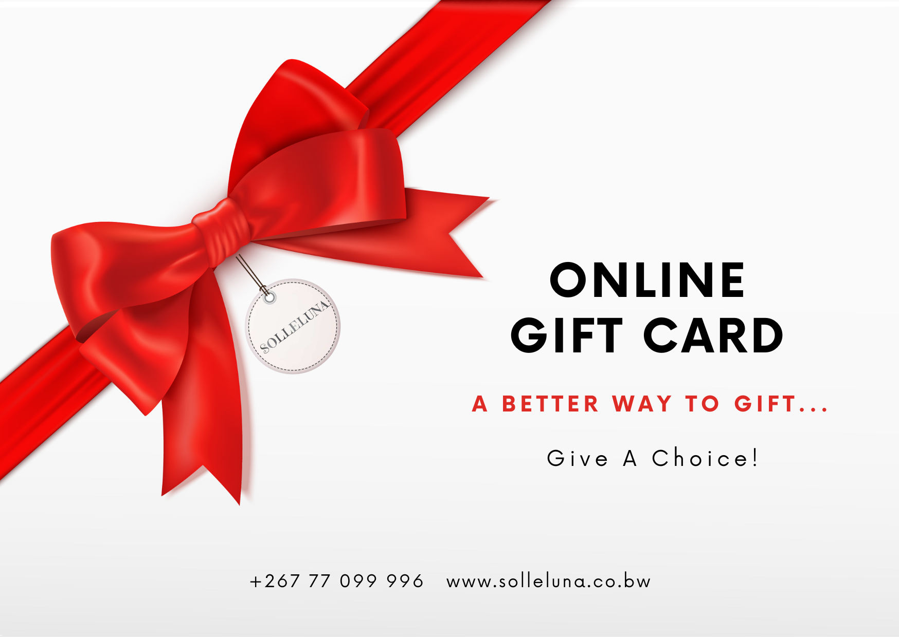 Solleluna - Online Gift card
