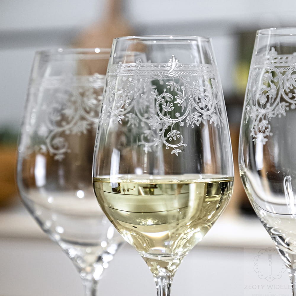 Spiegelau Arabesque White Wine Crystal Glass, set of 2