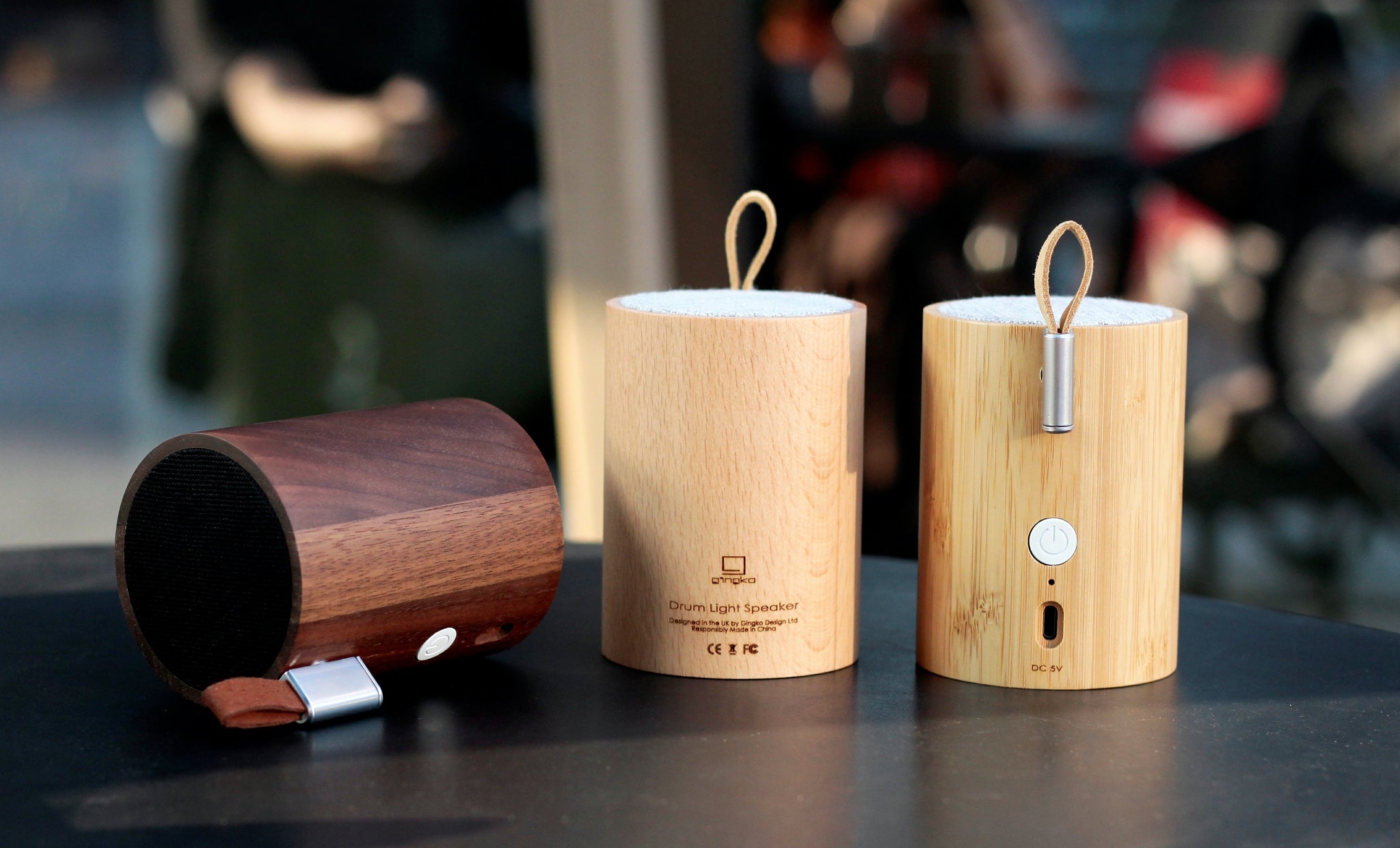 Gingko Drum Light Bluetooth speaker
