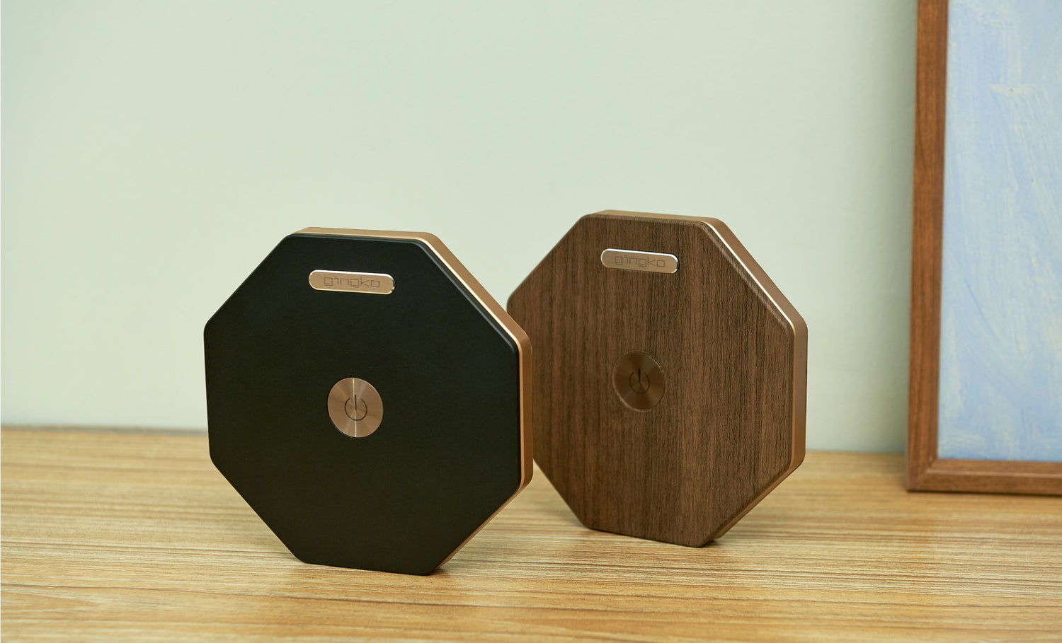 Gingko Twist Hexagon Lamp