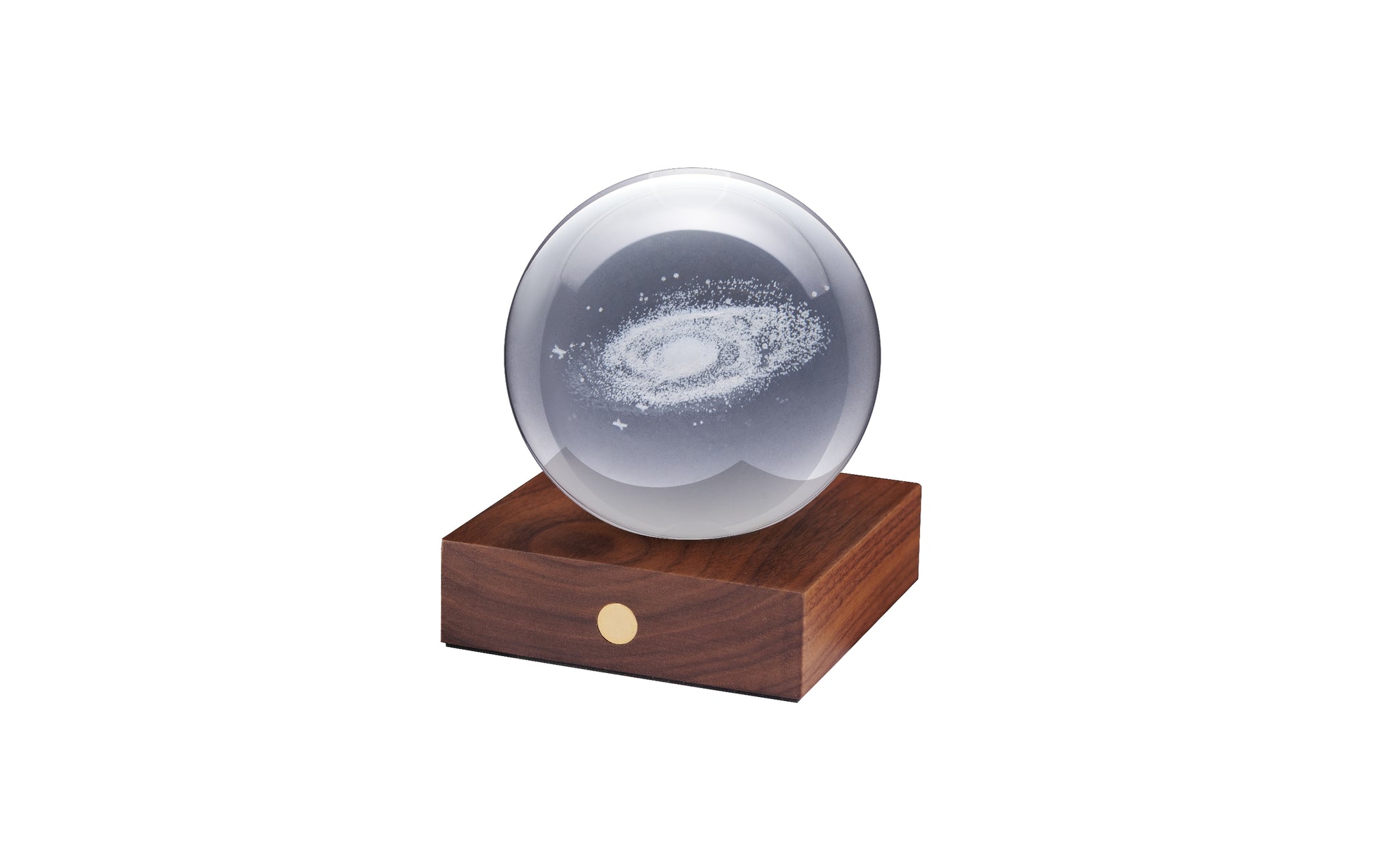 Gingko Amber 3D Laser Crystal Light