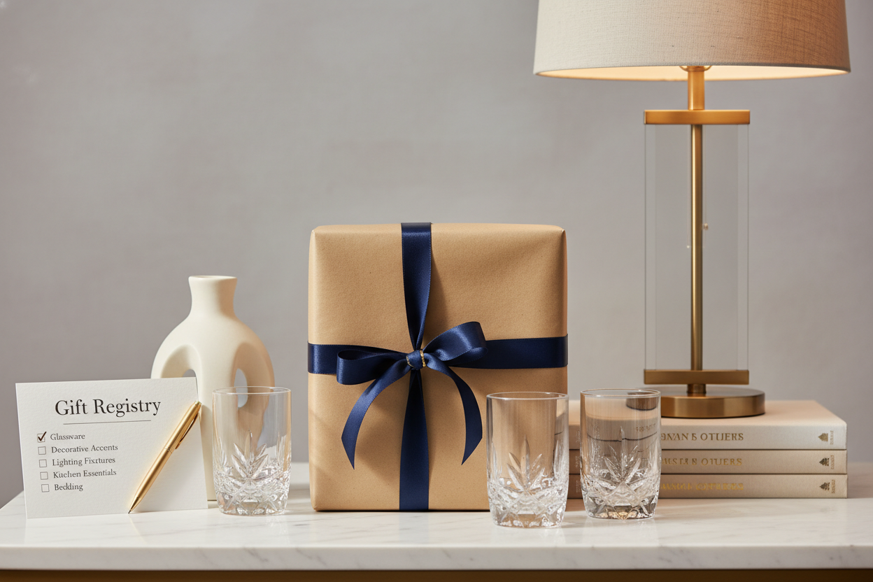 image to depict gift registry service 