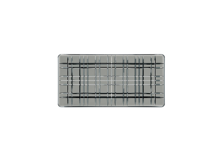 Nachtmann Square Smoke Rectangular Plate, 28cm - 1Pcs