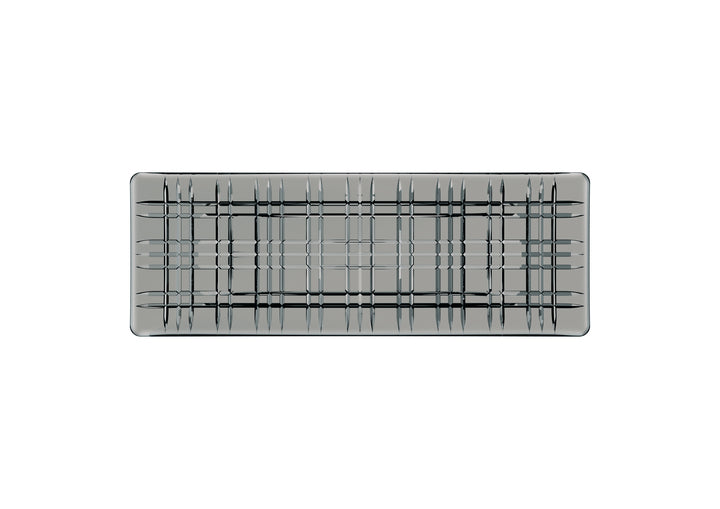 Nachtmann Square Smoke Rectangular Plate, 42 cm - 1 piece