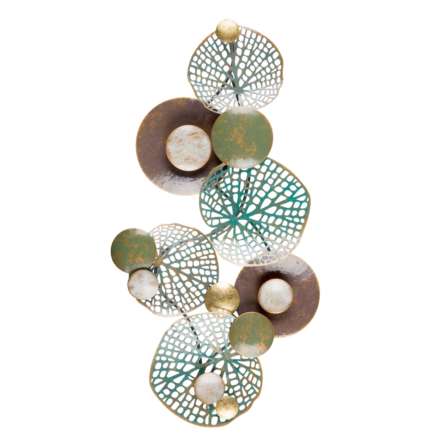 Lene Bjerre Kioko Granite Green Iron Decoration 89cm x 5cm