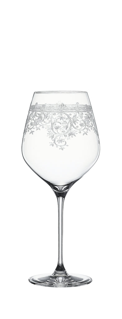 Spiegelau Arabesque Burgundy Glass, set of 2