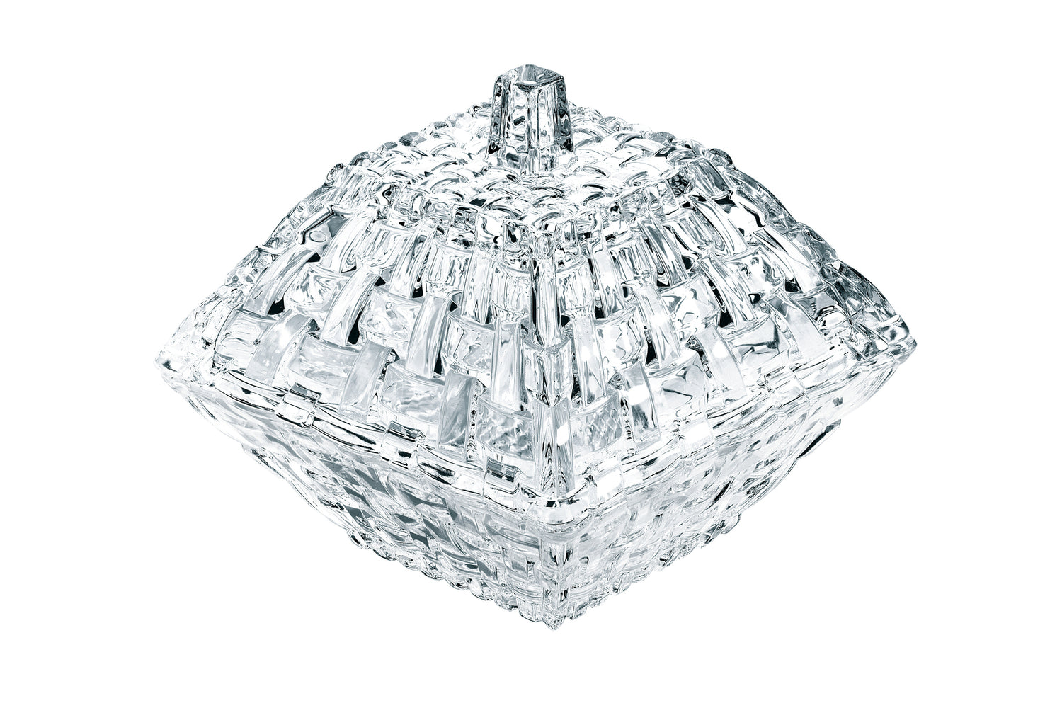 Nachtmann Bossa Nova Storage box with Lid, 12 x 12 cm