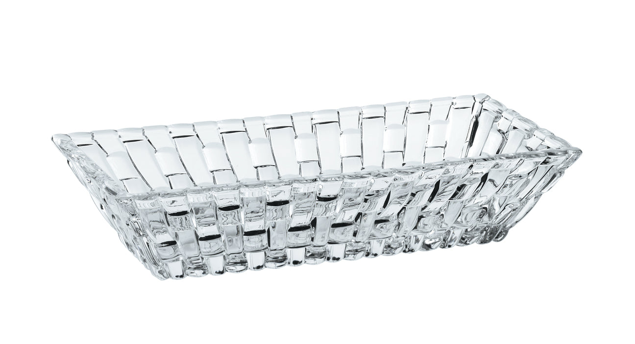 Nachtmann Bossa Nova Rectangular Bowl, 17cm- Set of 2