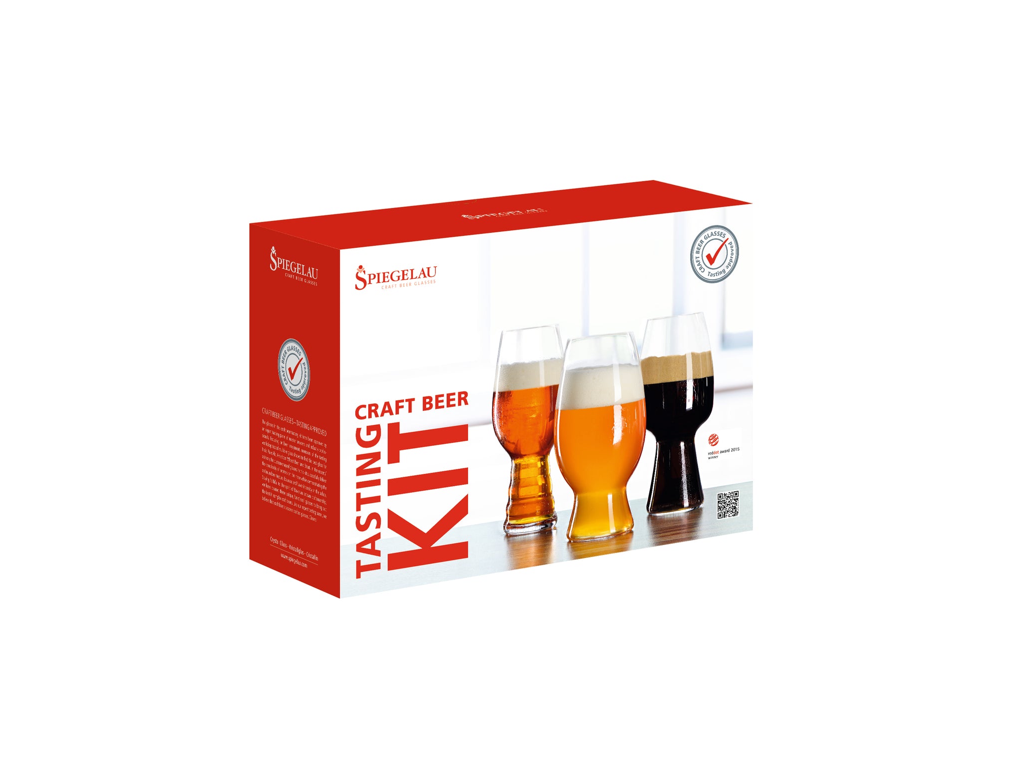 Spiegelau Craft Beer Tasting Kit, Set of 3