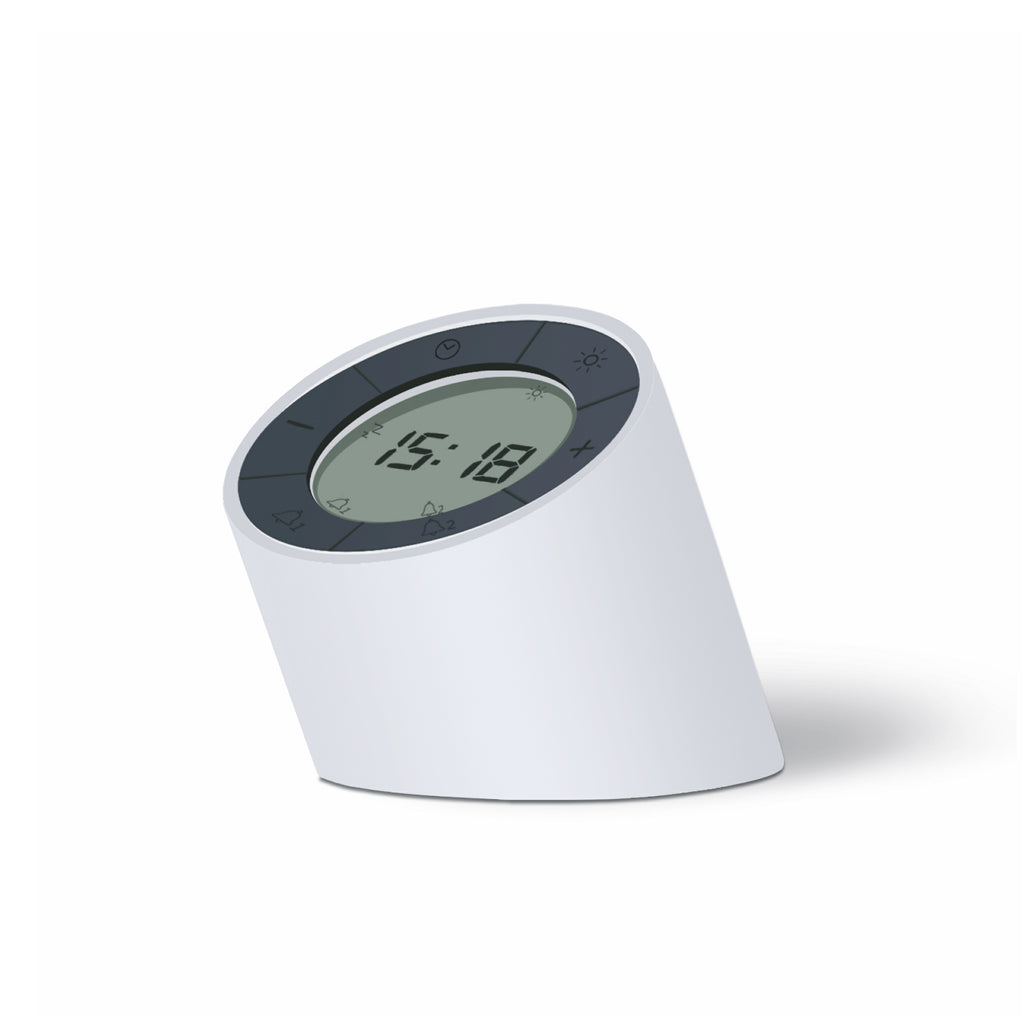Gingko Edge Light Alarm Clock