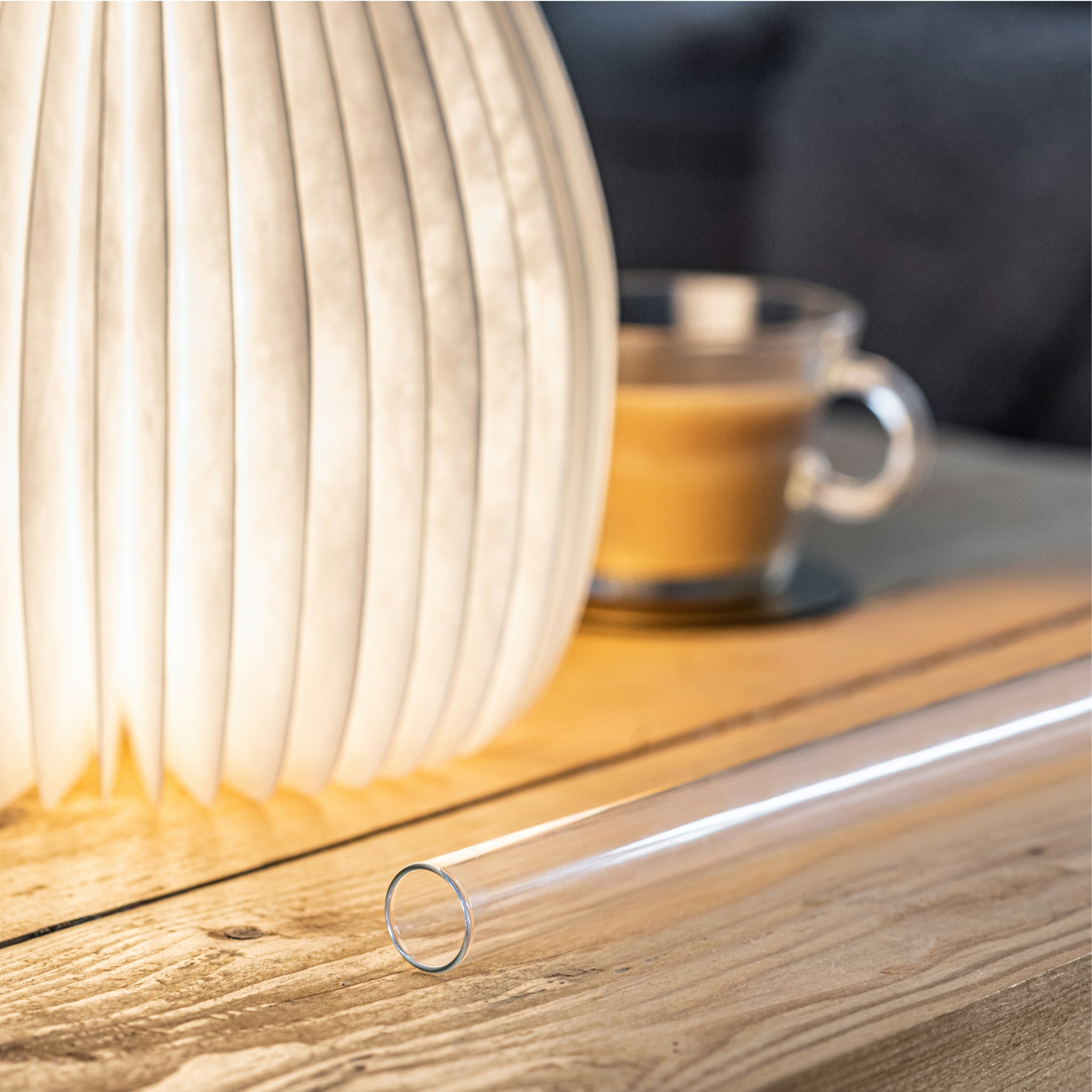Gingko Smart Vase Light, Walnut