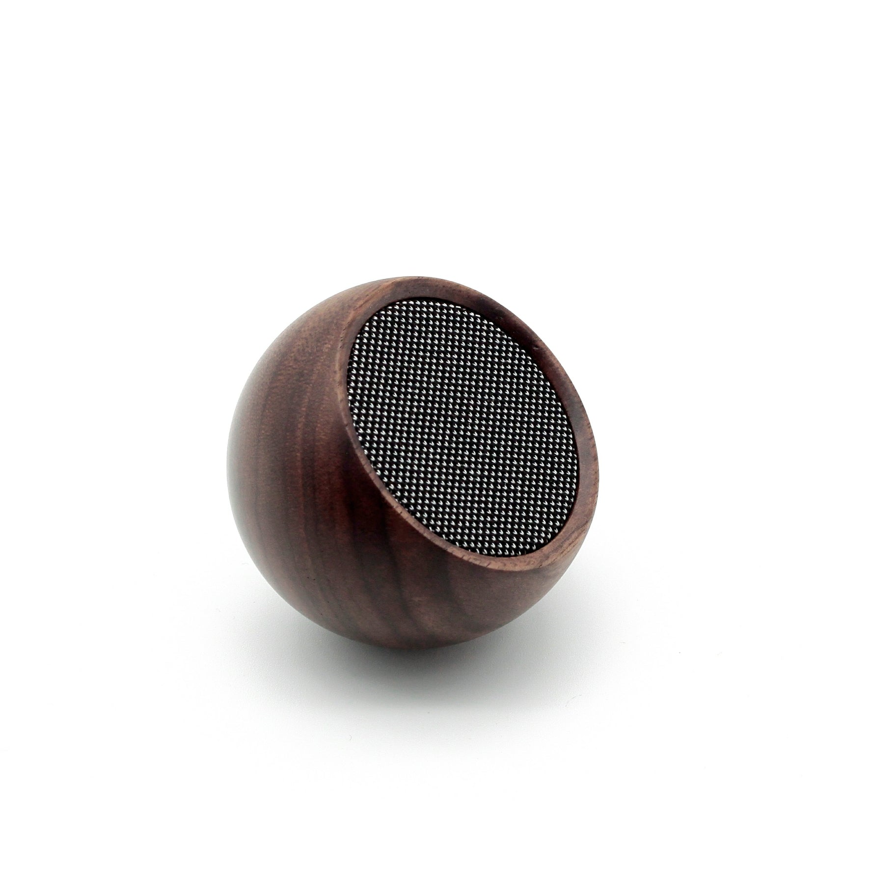 Gingko Portable Tumbler Selfie Speaker, Walnut