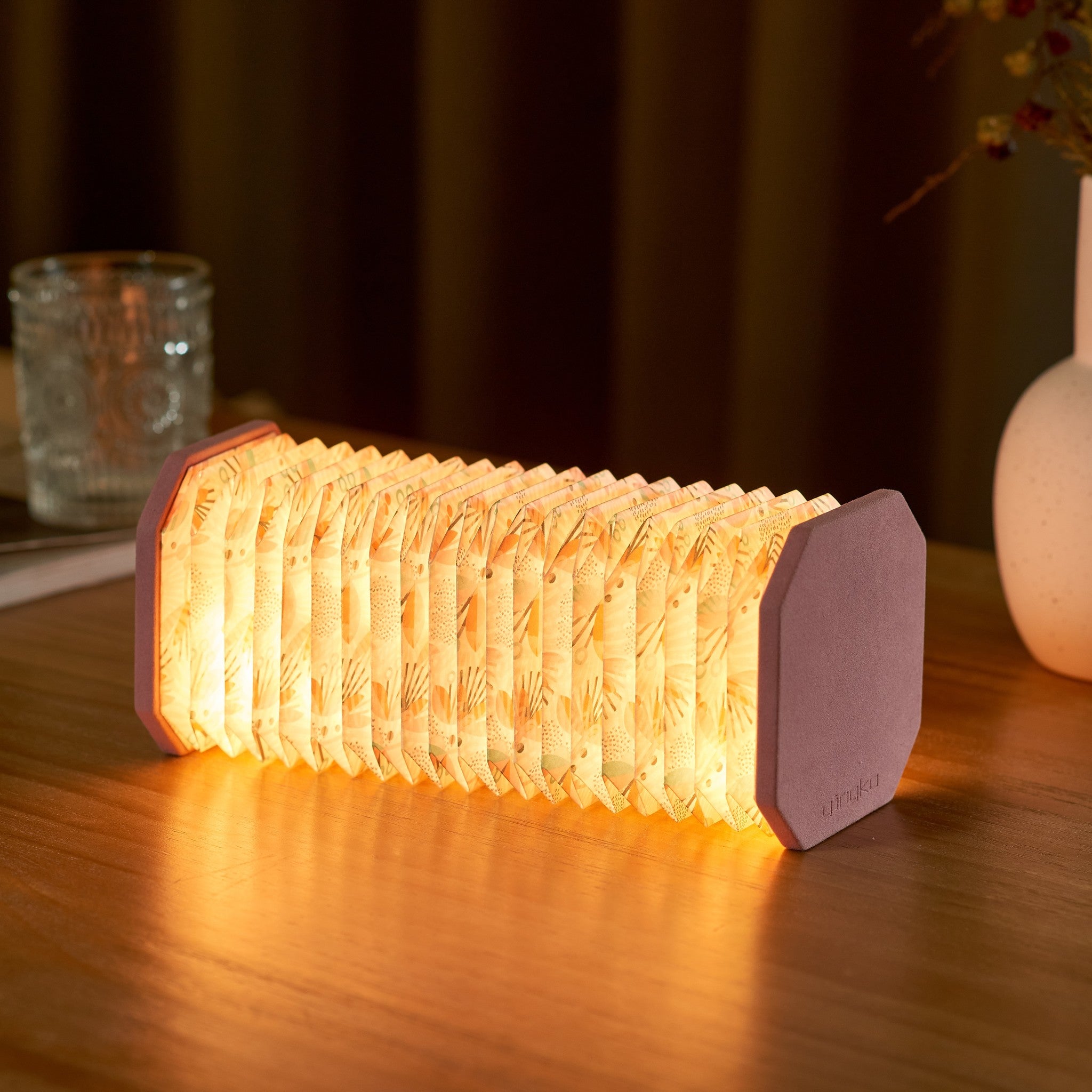 Gingko Smart Velvet Accordion Lamp