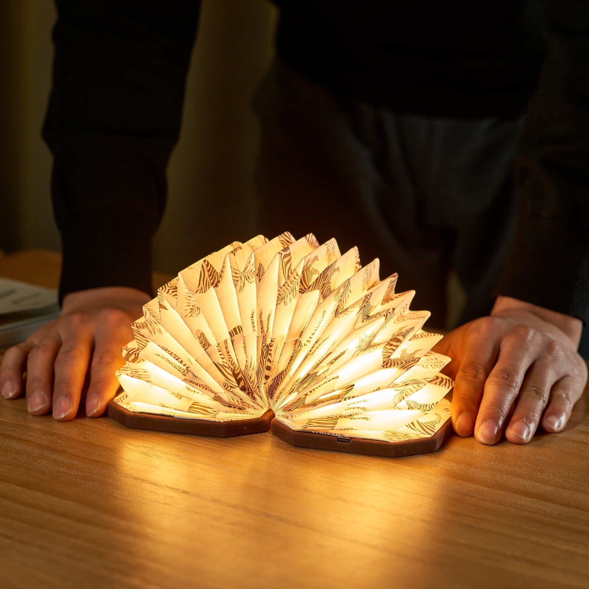 Gingko Smart Velvet Accordion Lamp