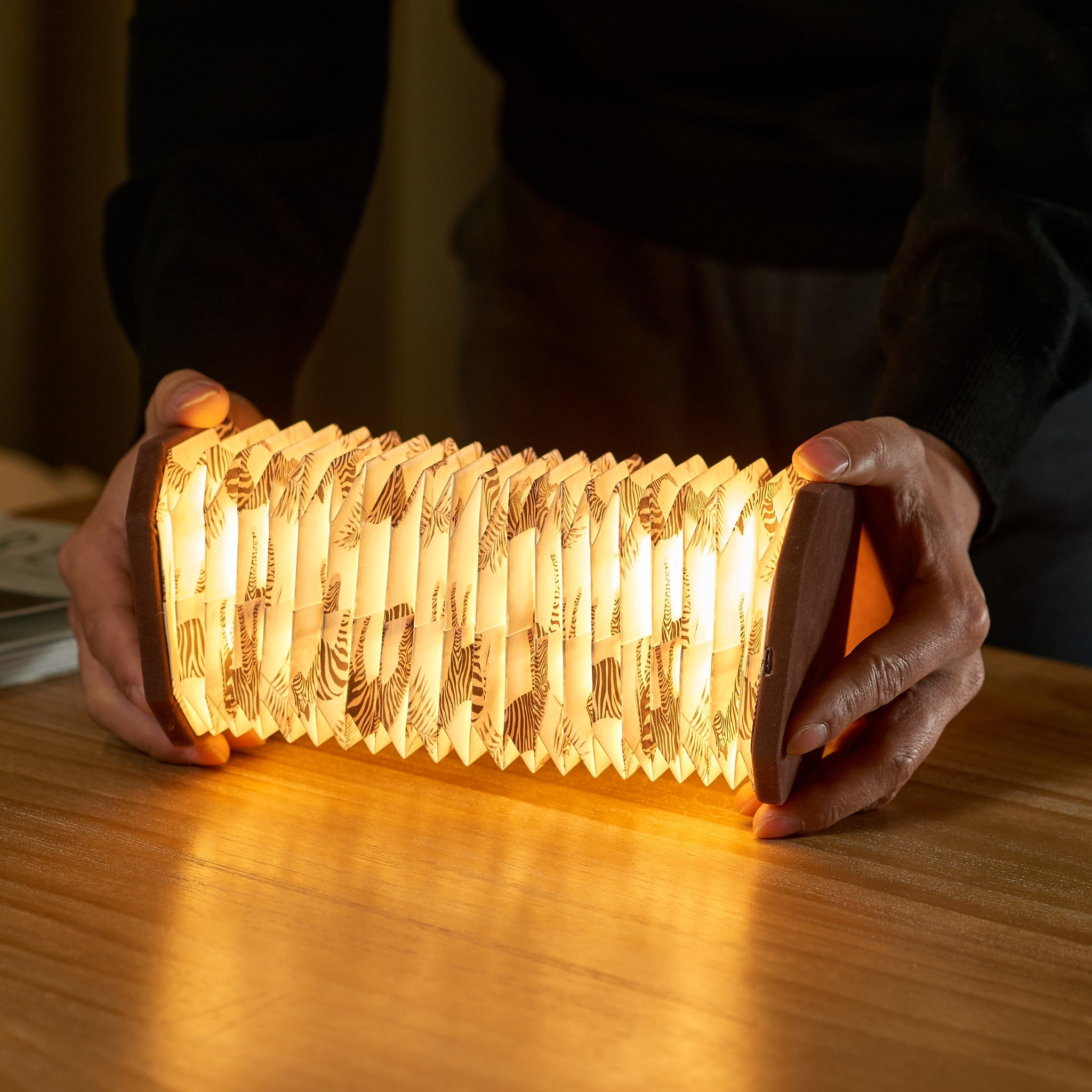 Gingko Smart Velvet Accordion Lamp