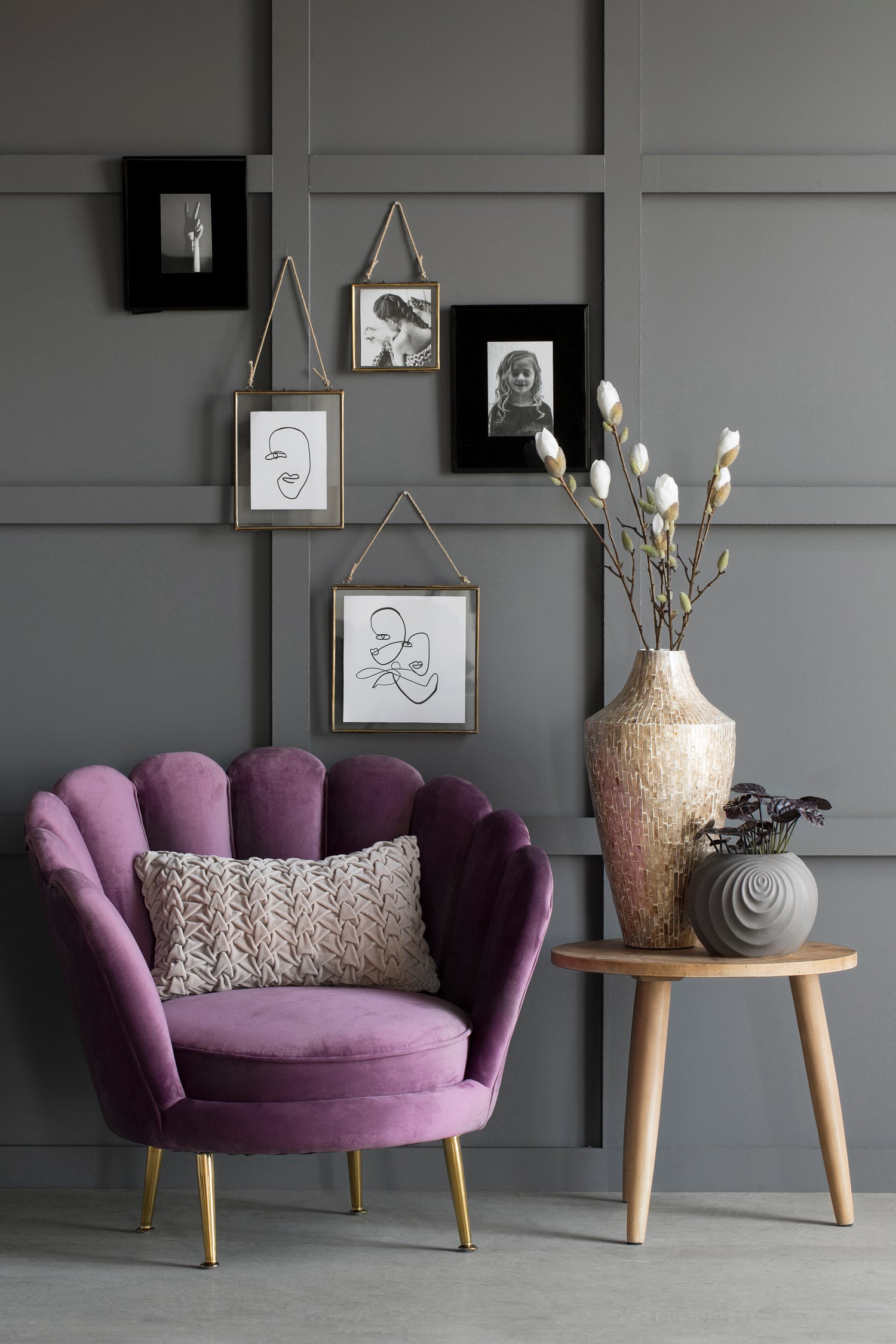 Lene Bjerre Adina Floor Decoration Vase 52cm