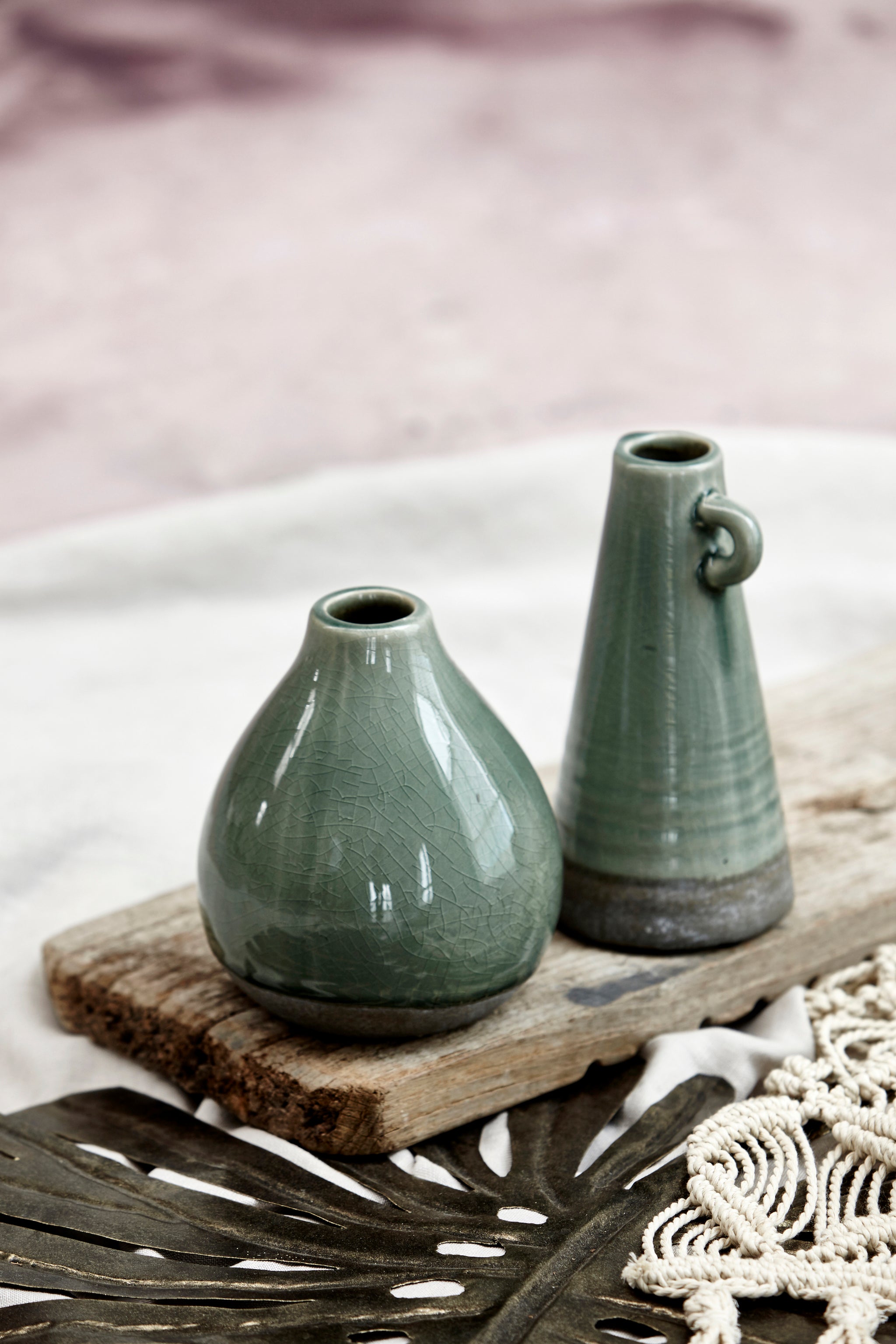 Lene Bjerre Magdia Vase Laurel Wreath 16cm
